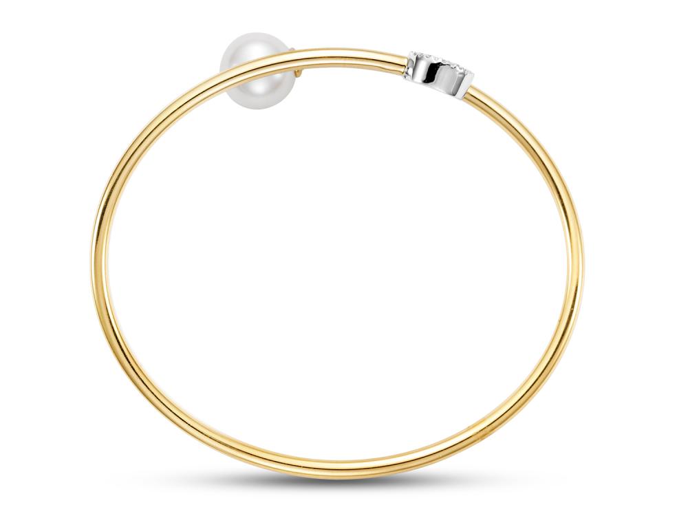 Spring Gold Cuff Bracelet