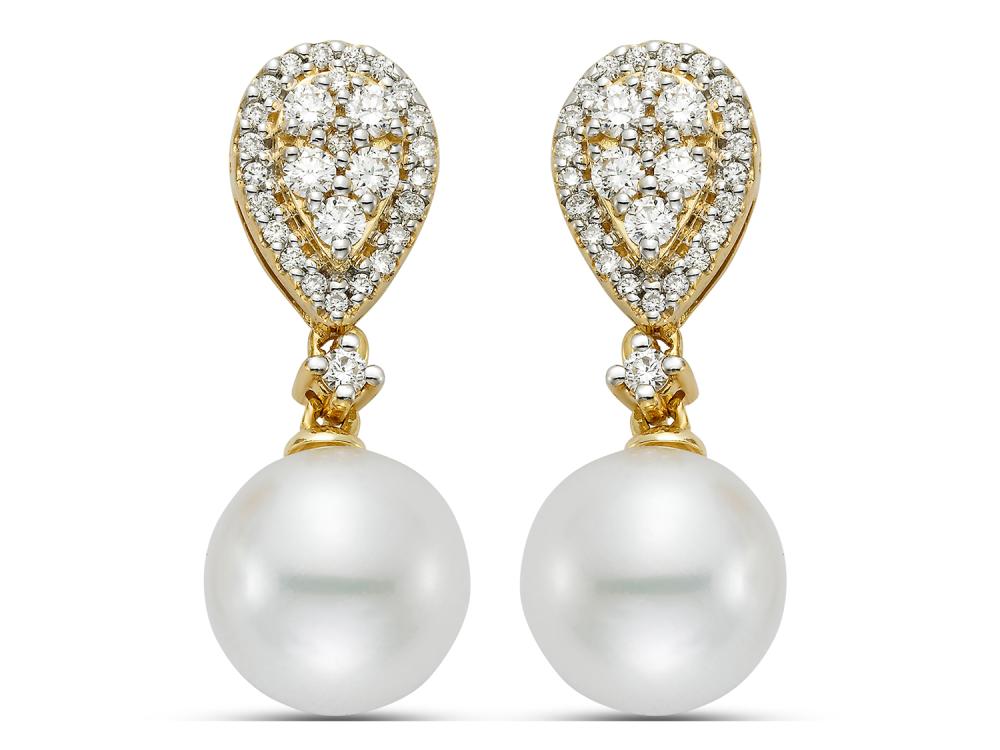 Just Married Pearl Earrings