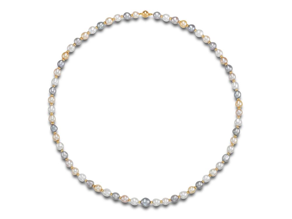 Pastel Freshwater Pearl Necklace