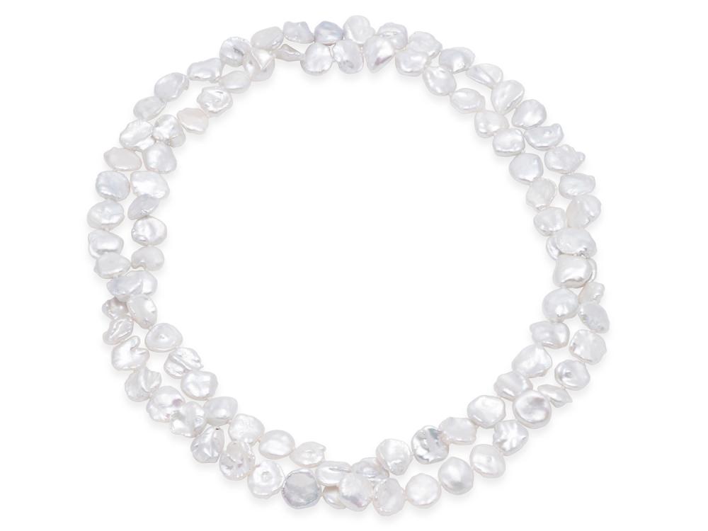 Endless Style Keshi Freshwater Pearl Strand Necklace