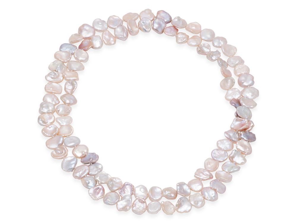 Endless Style Keshi Freshwater Pearl Strand Necklace